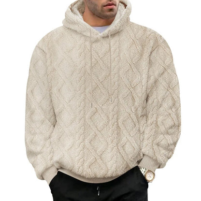 Shadow Weave Luxe Dual Velvet Hoodie
