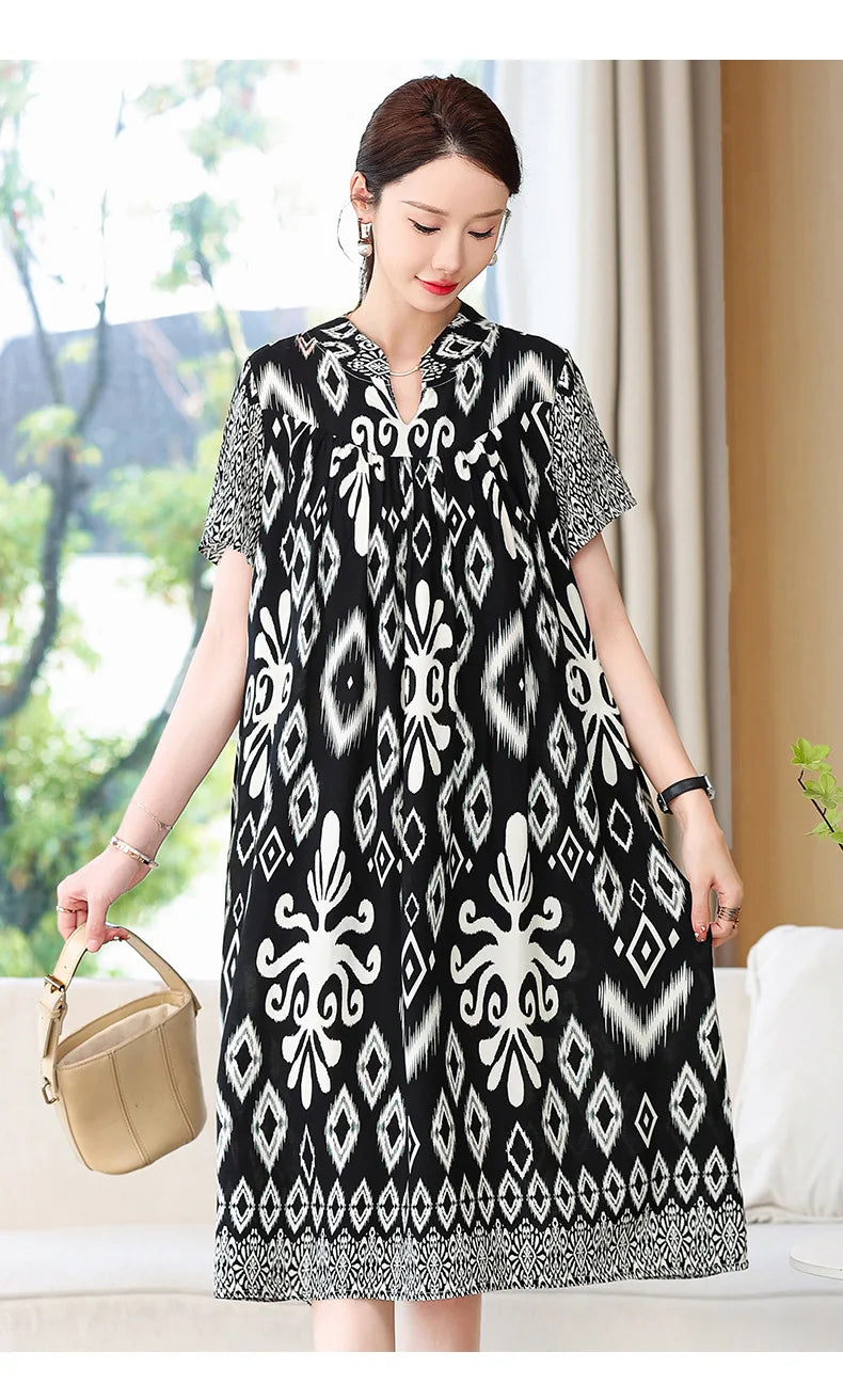 Plus Size Cotton Sleep Dress