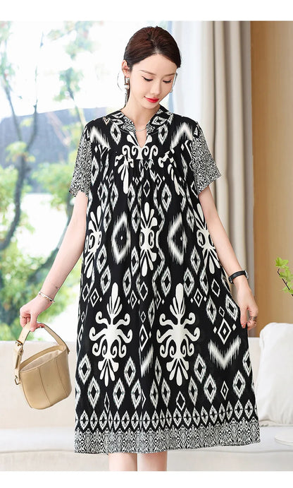 Plus Size Cotton Sleep Dress