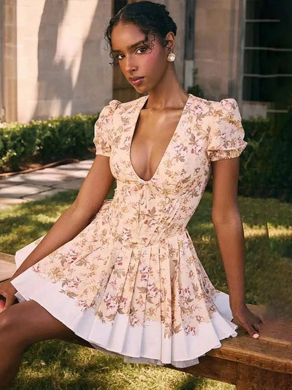 Vibe Flair Mini Dress