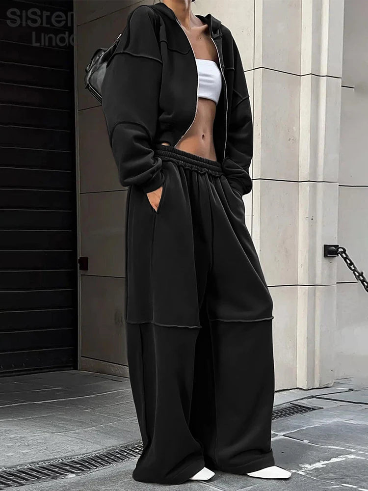 Sisterlinda High Street Hooded Two-Piece Set