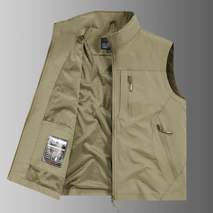 Multi-pocket Mesh Vest