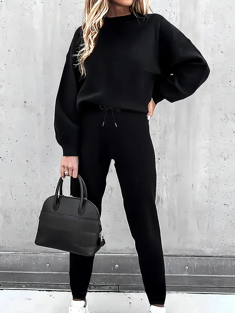 Fashionable Round Neck Sweatshirt