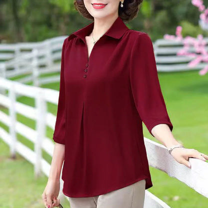 Breeze Soft Half Sleeve Blouse