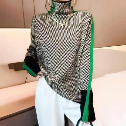 Elegant Slim Fit Turtleneck Sweater