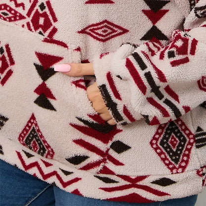 Cozy Hood Oversized Fluffy Hoodie