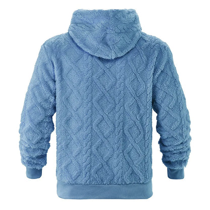 Shadow Weave Luxe Dual Velvet Hoodie