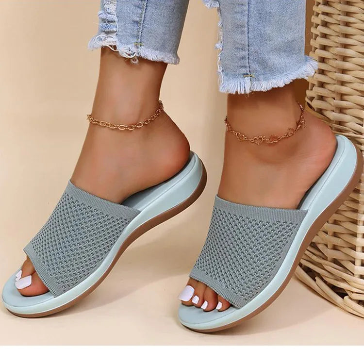 Soft Wedge Walking Sandals