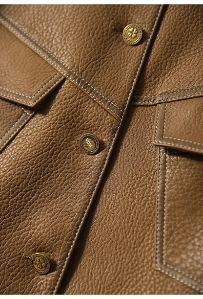 Rebel Gleam Slim Moto Leather Jacket