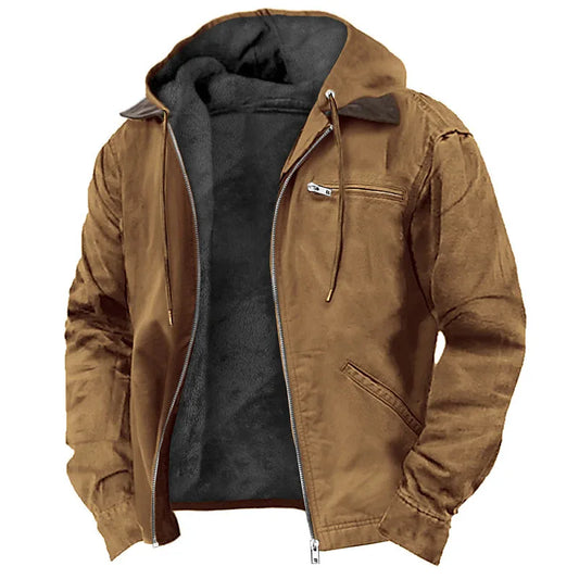 Frost Core Cotton Hooded Zip Jacket