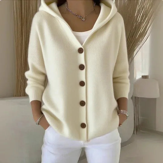 Women’s Hooded Knit Cardigan