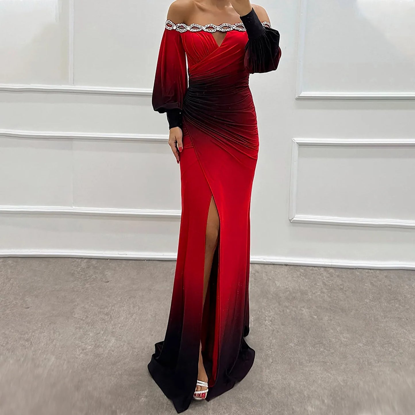 Starlit Muse One-Shoulder Dress