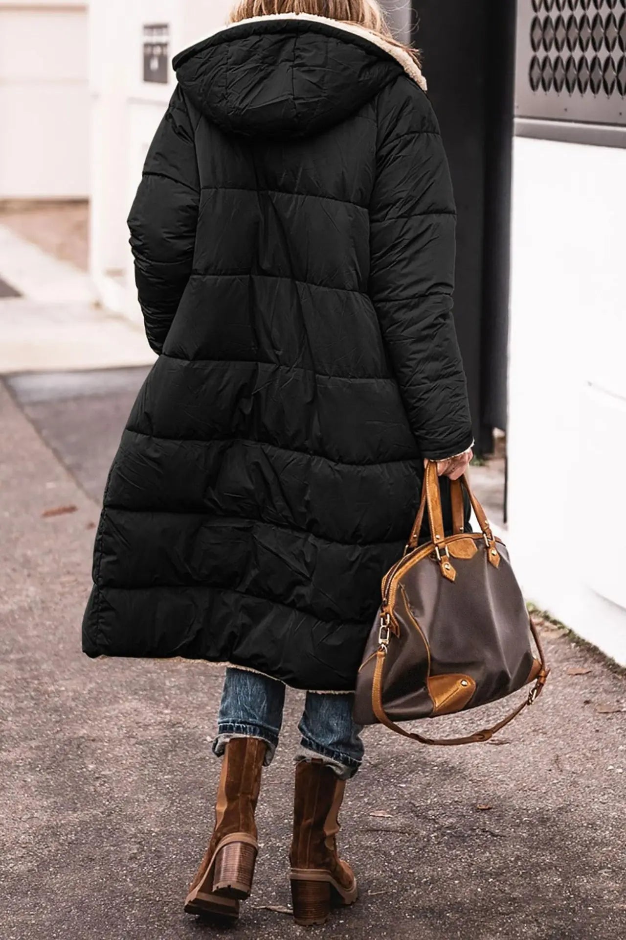 Cozy Fleece-Lined Winter Coat for Women
