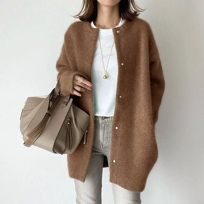 Elegance Blend Mid-Length Wool Coat