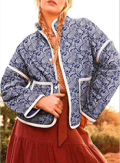 Boho Blossom Padded Jacket