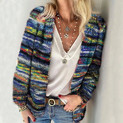 ChicEase Y2K Knit Crop Cardigan
