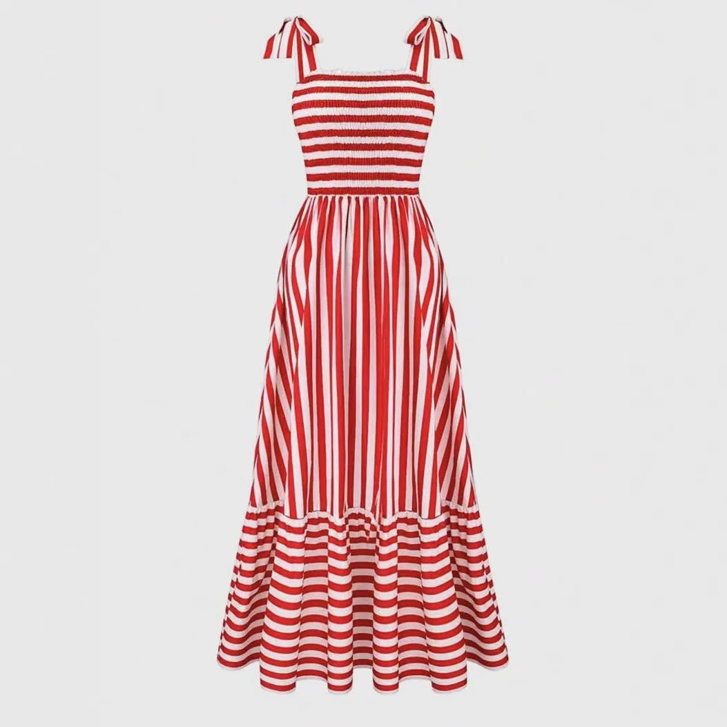 Sunlit Grace Boho Summer Dress