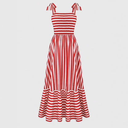 Sunlit Grace Boho Summer Dress