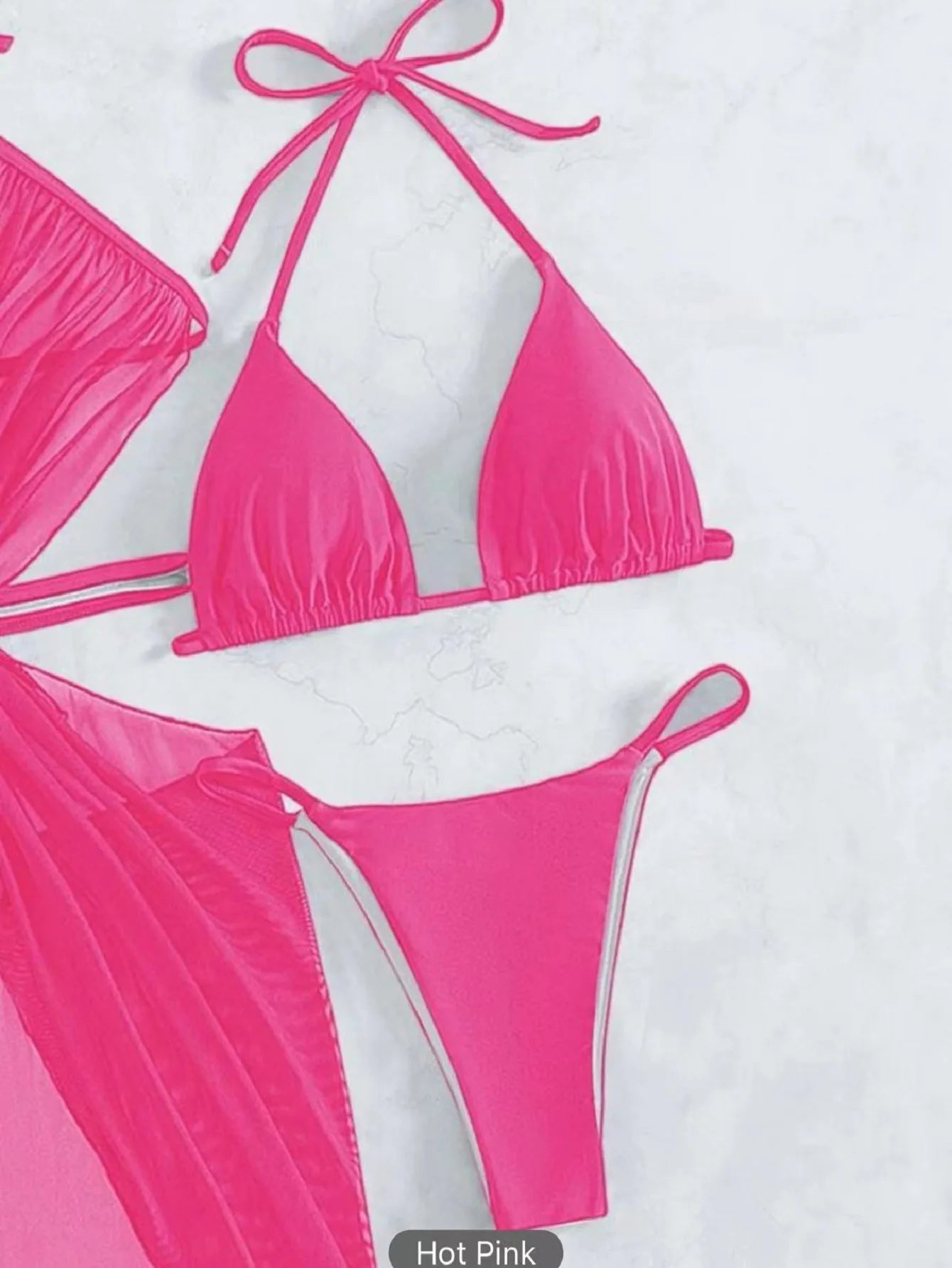 Shoreline Siren 3-Piece Bikini Set