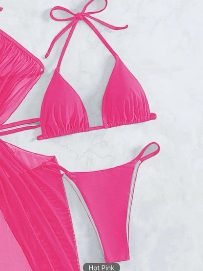 Shoreline Siren 3-Piece Bikini Set
