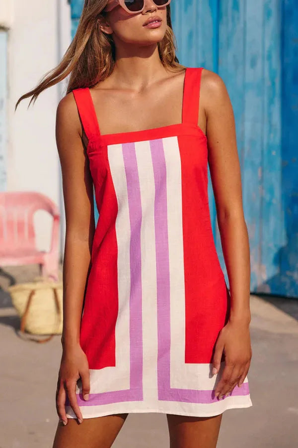 Elegant Sleeveless Summer Dress