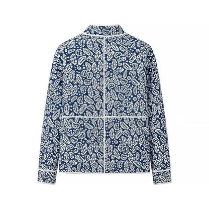 Canvas Charm Printed Patchwork Jacket