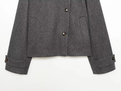 Women's Loose Winter Stand Collar Coat