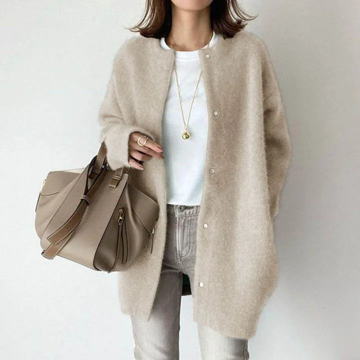 Elegance Blend Mid-Length Wool Coat
