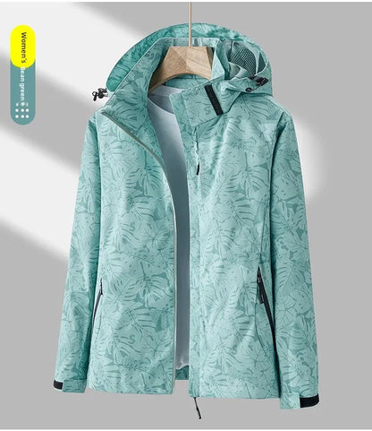 Leaf Breeze Waterproof Hooded Jacket