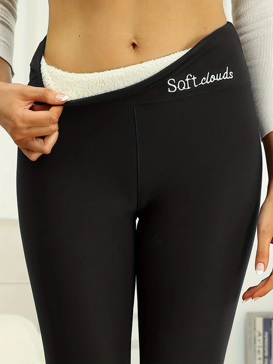 Plush Lined Thermal Leggings