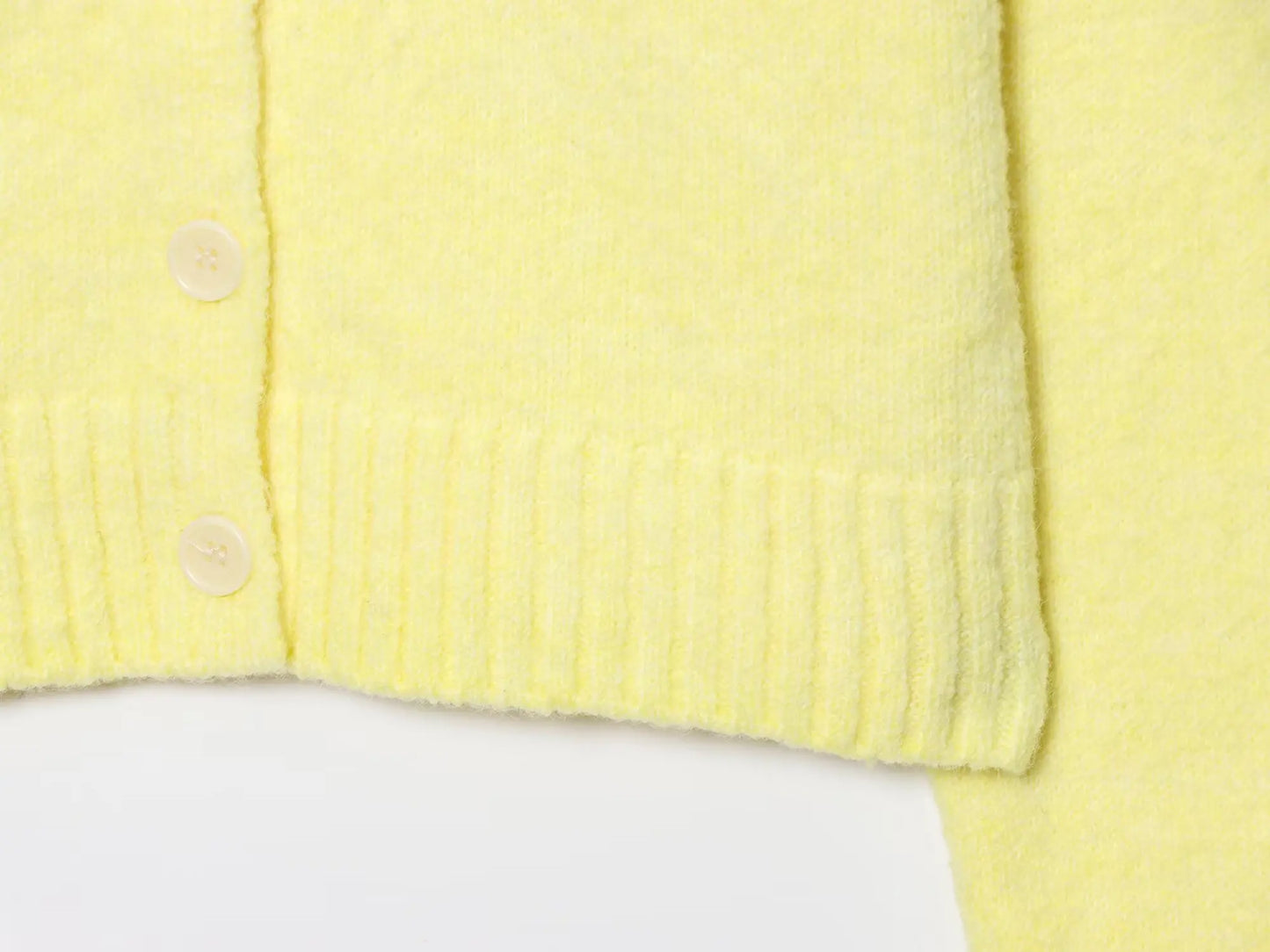 SunMuse Elegant Knit Button Cardigan