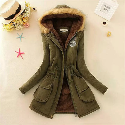 Fleece Lined Puffer Parka