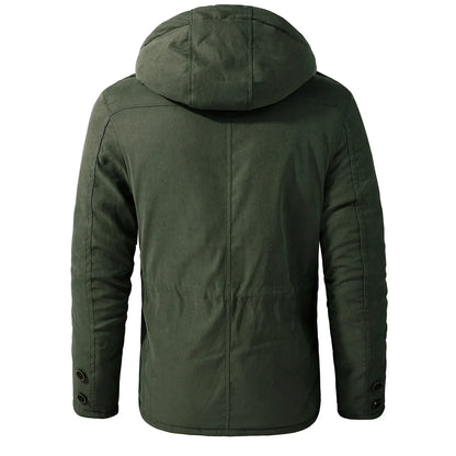 Mountain Trail Hooded Fleece Parka