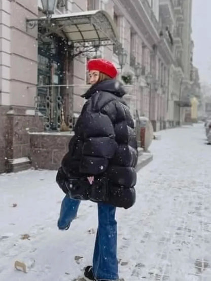FrostAura Oversized Padded Parka Coat