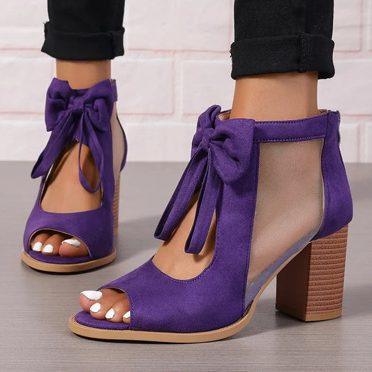 Chic Hue Fishmouth Heels
