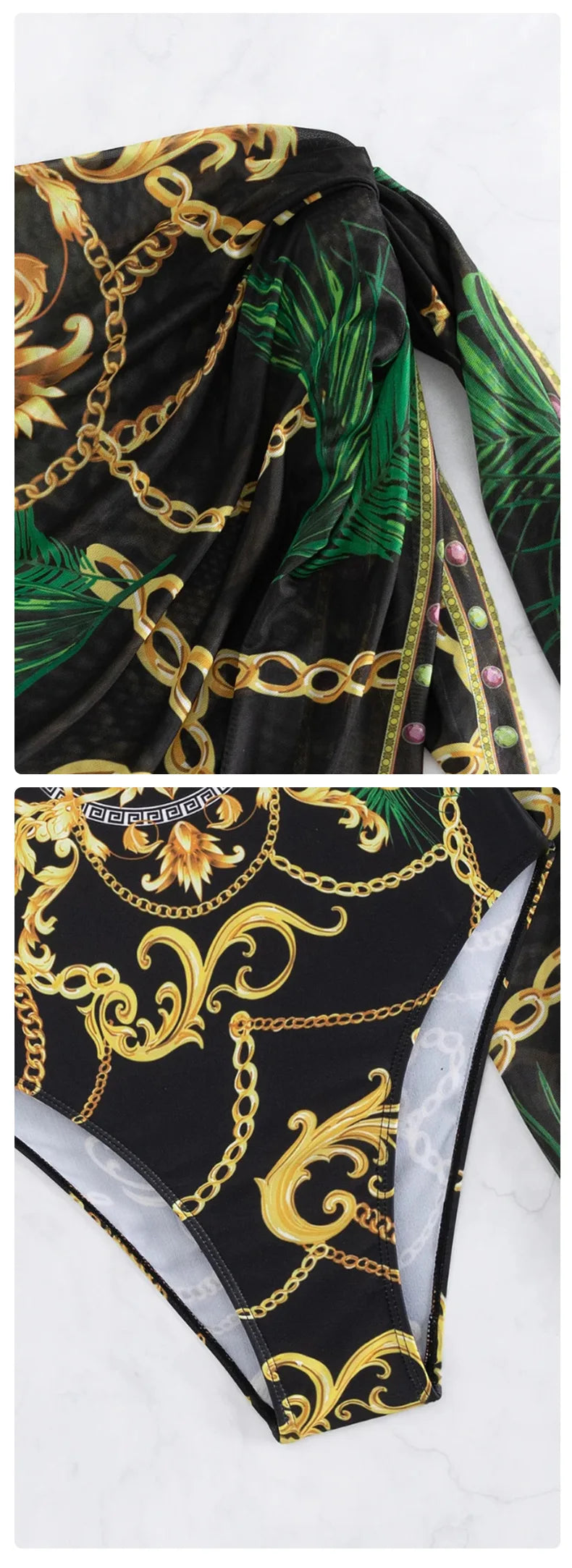 Luxury Underwire Monokini & Cover-Up