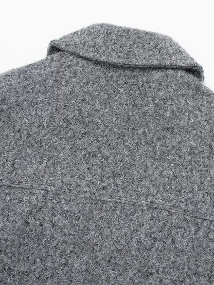 Stylish Grey Zipper Jacket