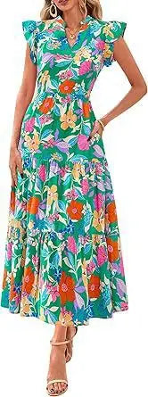 Printed Sleeveless Wide-Leg Jumpsuit