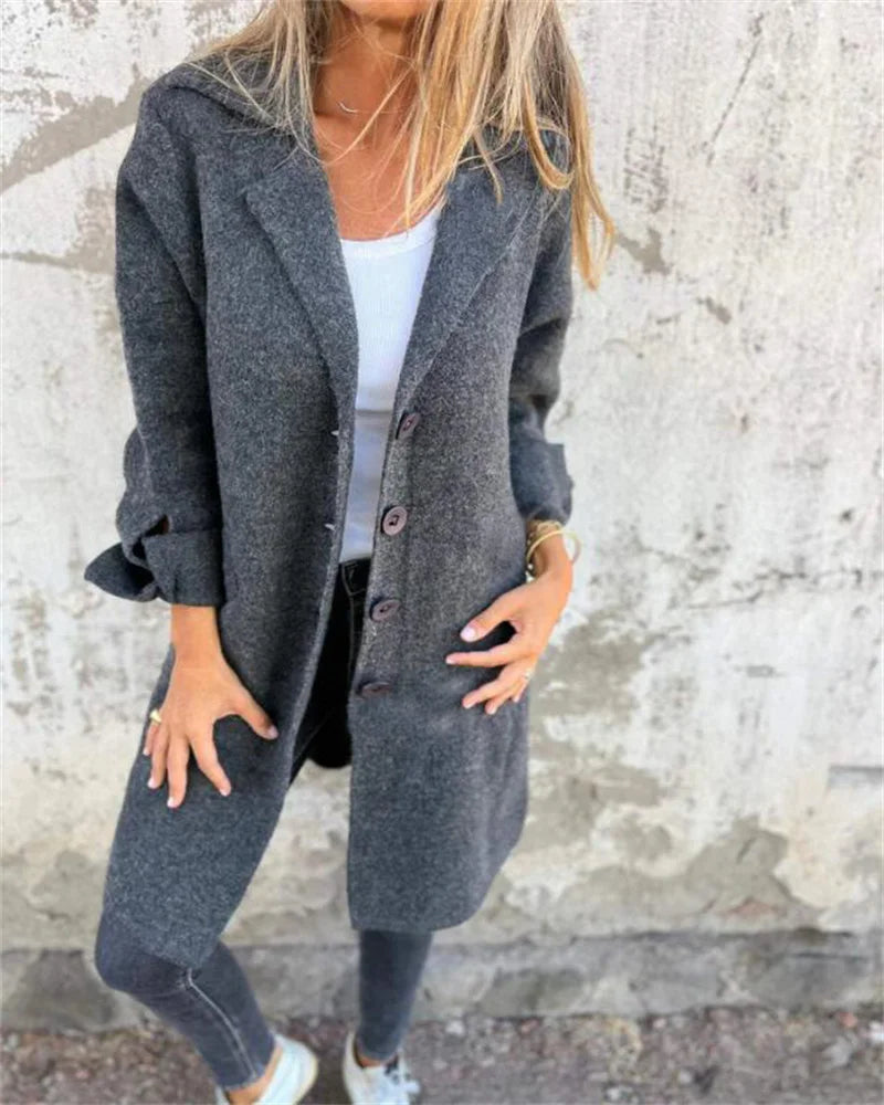 Autumn Pocket Cardigan Coat
