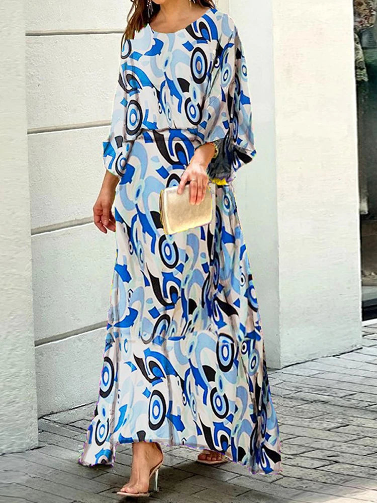 Effortless Elegance Long Sleeve Skirt Set