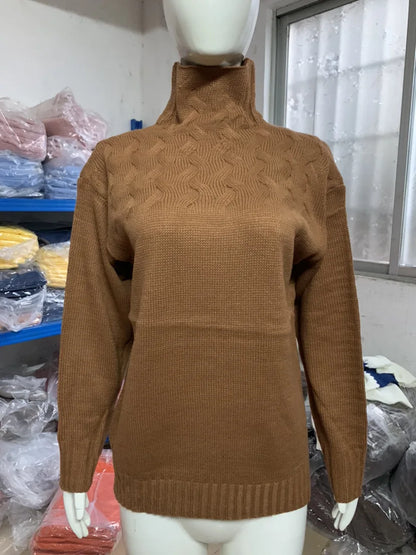 Grace Knit Elegant Turtleneck Sweater