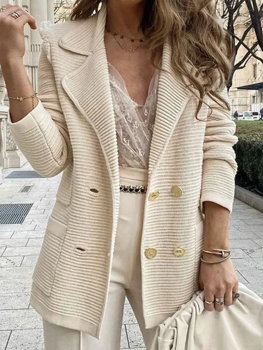 Double Breasted Blazer Coat
