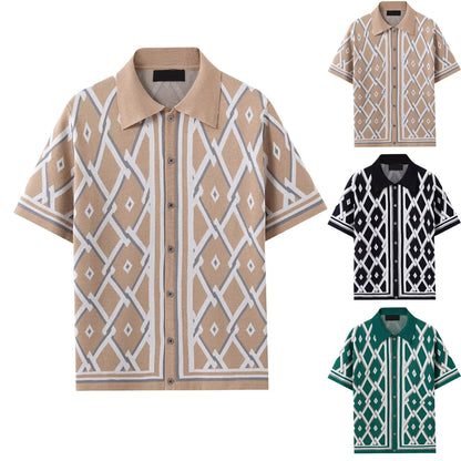 Retro Breeze Silk Longline Shirt