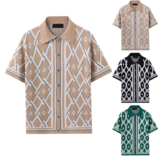 Retro Breeze Silk Longline Shirt