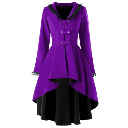 Shadow Flair Lace Trench Coat
