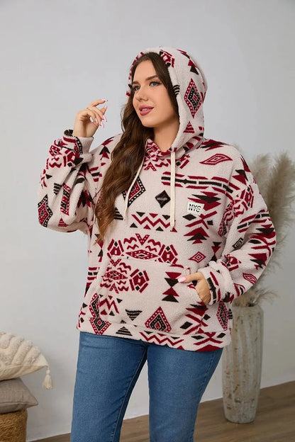 Cozy Hood Oversized Fluffy Hoodie