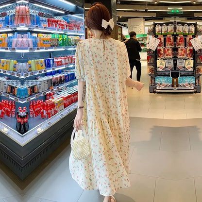 Blossom Ease Plus Midi Dress