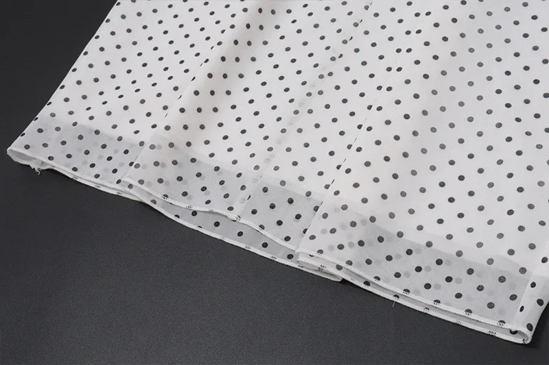 Vintage Charm Polka Dot Dress