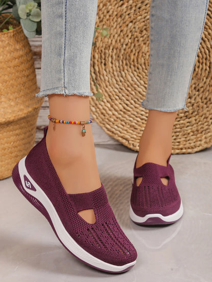BreezeWalk Knit Mesh Sneakers