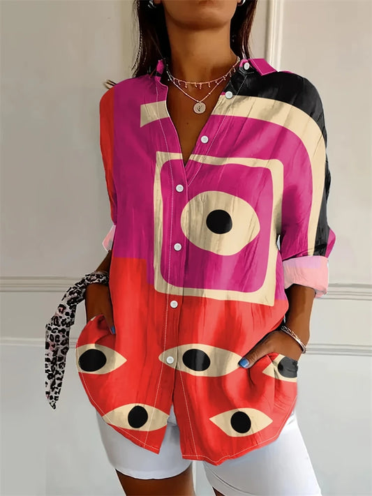 Women's Printed Art Shirt